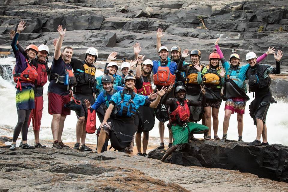 Zambezi 2018 group at rapid 9